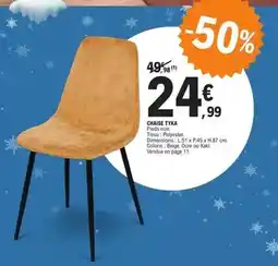 E.Leclerc Chaise tvxa offre