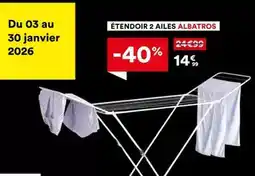 BUT Étendoir 2 ailes albatros 30 janvier 2026 offre