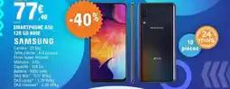 E.Leclerc Samsung - smartphone a50 128 go noir offre