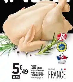 E.Leclerc Label rouge - poulet igp offre