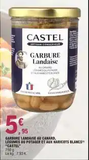 E.Leclerc Canard - garbure landaise au , légumes du potager et aux haricots blancs offre