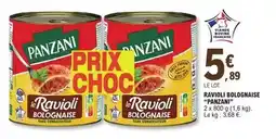 E.Leclerc Panzani - ravioli bolognaise offre