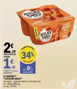 E.Leclerc Le dessert offre