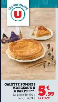 U Express U - galette pommes morceaux offre
