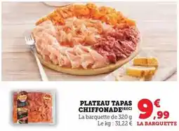 U Express Plateau tapas chiffonade offre