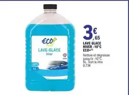 E.Leclerc L'Auto Lave glace hiver 10°c offre