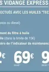 E.Leclerc L'Auto S vidange express offre