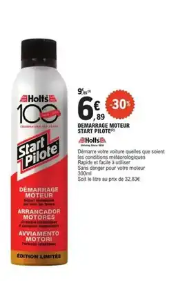 E.Leclerc L'Auto Holts - démarrage moteur smart flute offre