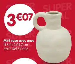 b&m Mini vase avec anse offre