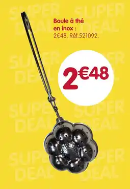 b&m Boule à thé en inox offre