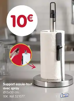 b&m Support essuie-tout avec spray offre