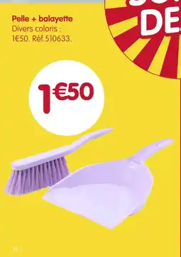 b&m Pelle + balayette offre