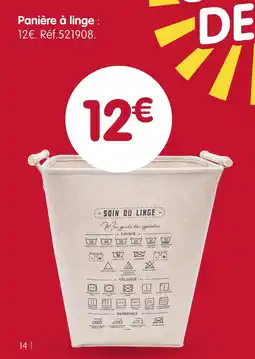 b&m Panier à linge offre