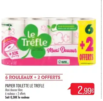 Match Papier Toilette Le Trefle offre