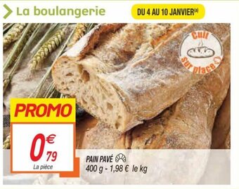 Netto Pain pavé offre