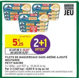 Intermarché LE LOT DE 3 offre