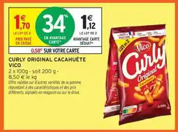 Intermarché Curly Original Cacahuète Vico offre