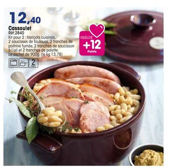 Croque Gel Cassoulet offre