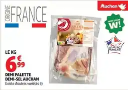 Auchan Supermarché Palette - demi demi-sel offre