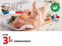 Auchan Supermarché Cuisses de poulet offre