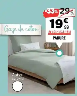 Centrakor Parure offre