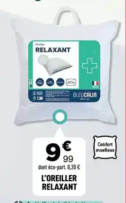 Centrakor L'oreiller relaxant offre