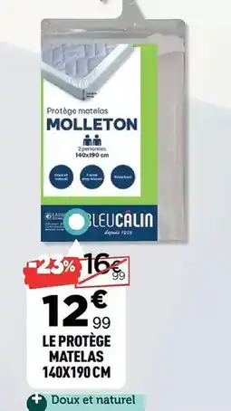Centrakor Le protège matelas 140x190 cm offre