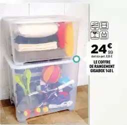 Centrakor Le coffre de rangement offre