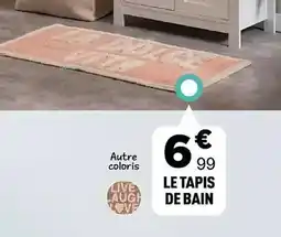 Centrakor Le tapis de bain offre