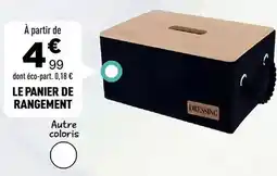 Centrakor Le panier de rangement offre