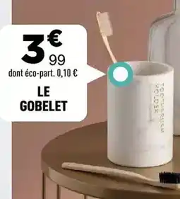 Centrakor Le gobelet offre