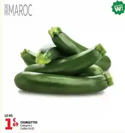 Auchan Supermarché Mon - courgettes offre