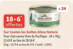 Maxi Zoo Almo nature - sur toutes les boîtes offre