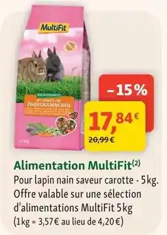 Maxi Zoo Multifit, - alimentation offre