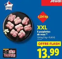 Lidl L'etal du boucher - 8 paupiettes de veau offre