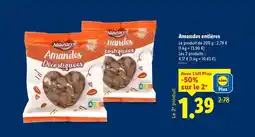 Lidl Jardins de navarre - amandes entières offre