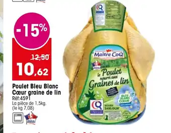 Croque Gel Poulet Bleu Blanc Coeur Graine De Lin offre