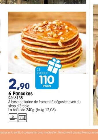 Croque Gel 6 Pancakes offre