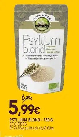 naturéO Ecoidees psyllium blond offre