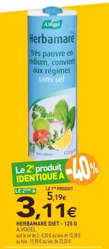 naturéO A.vogel herbamare diet offre