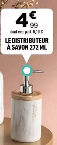 Centrakor Le distributeur à savon offre