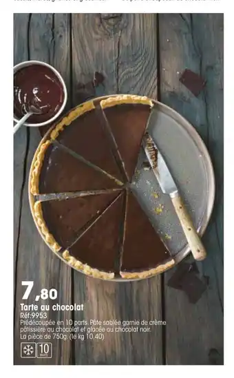 Croque Gel Tarte Ou Chocolat offre