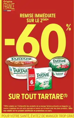 Intermarché TARTARE Sur tout offre