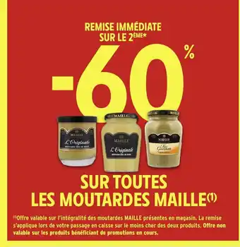 MAILLE Sur toutes les moutardes