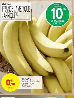 Intermarché Banane offre