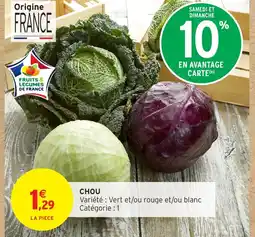 Intermarché Chou offre