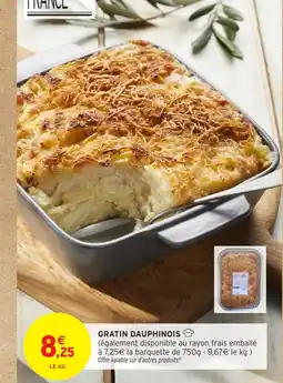 Intermarché Gratin dauphinois offre
