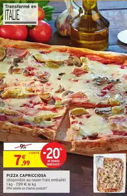 Intermarché Pizza capricciosa offre