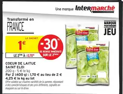 Intermarché SAINT ELOI Coeur de laitue offre