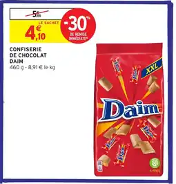 Intermarché DAIM Confiserie de chocolat offre